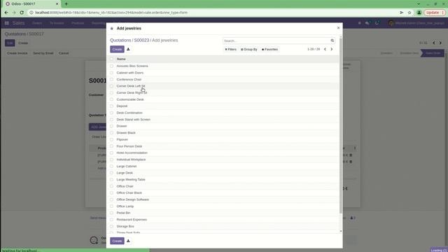 Tree view popup Issue odoo v15 смотреть онлайн