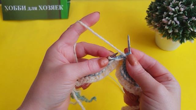 ??Стильные тапочки- следки,спицами,  1 -Часть