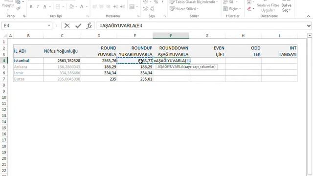 EXCEL Yuvarlama Fonksiyonları смотреть онлайн