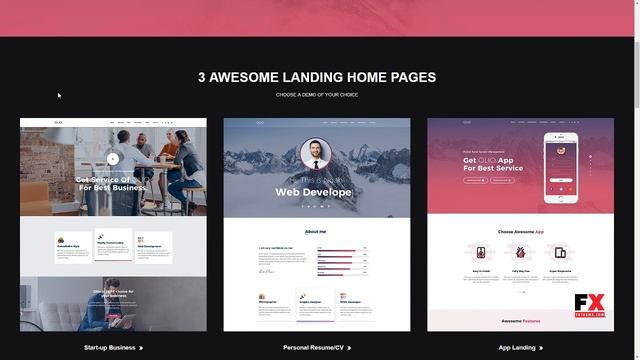 One Page - OnePage WordPress Vedastus Durward смотреть онлайн