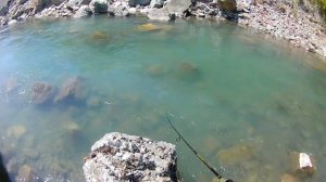 Рыбалка на горной реке в Сочи