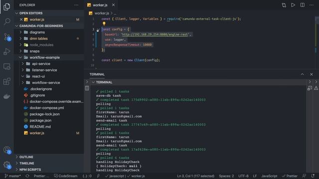 Camunda with Microservice Architecture and UI Layer #21 смотреть онлайн