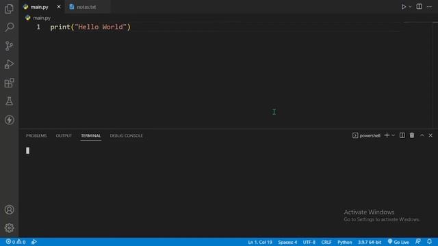 Writing Our First Python Program | Python Tutorials For Absolute Beginners #4 смотреть онлайн