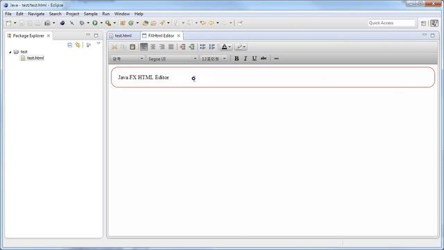 Java FX HTML Editor in Eclipse! смотреть онлайн