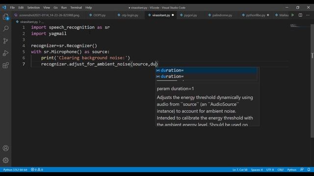 AI project : Email Voice assistant using Python ( 20 lines ) смотреть онлайн