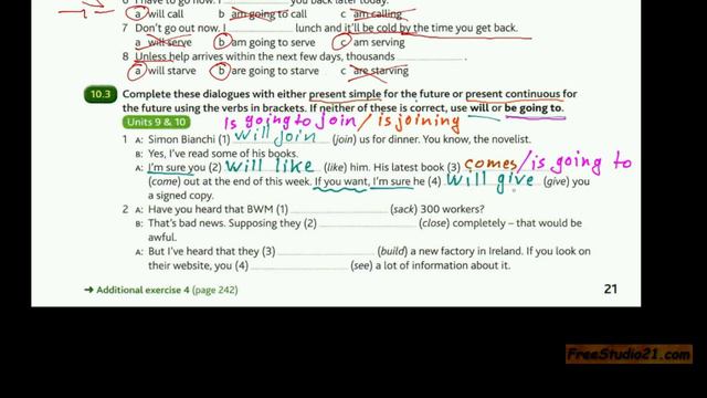 Advanced English Grammar | Unit 10 | обзор Future Forms