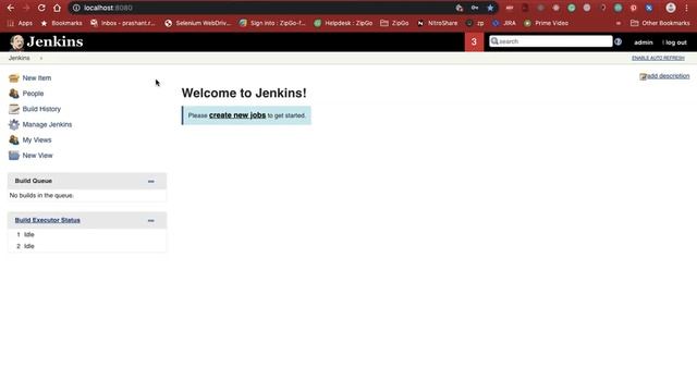 Introduction about jenkins localhost with full explanation смотреть онлайн