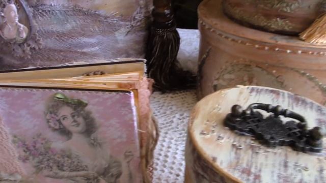 Коробочки под винтаж иои организация хранения мелочей. смотреть онлайн