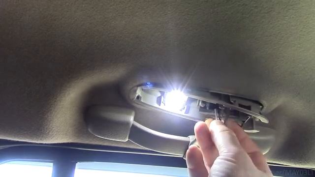 Trailblazer interior light replacement (in the headliner, not the overhead console) смотреть онлайн