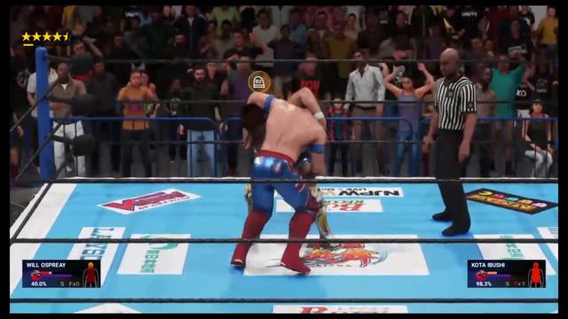 Kota Ibushi vs Will Ospreay Sakura Genesis смотреть онлайн