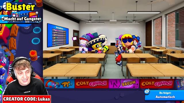die BRAWL STARS SCHULE! 😁 So sind die Brawler im Unterricht! 😂 смотреть онлайн