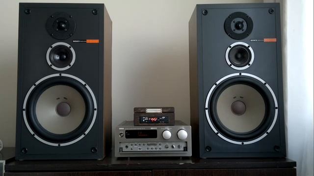 SONY SS-2070 ---- YAMAHA RX-10 STEREO RECEIVER --- FM BLUETOOTH MP3 PLAYER TEST смотреть онлайн