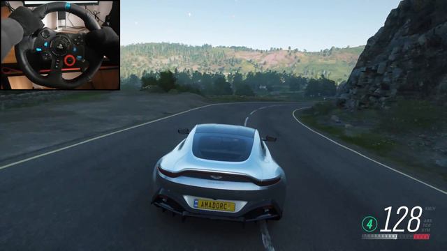 2018 Aston Martin Vantage - Forza Horizon 4 Gameplay (Logitech G29) смотреть онлайн