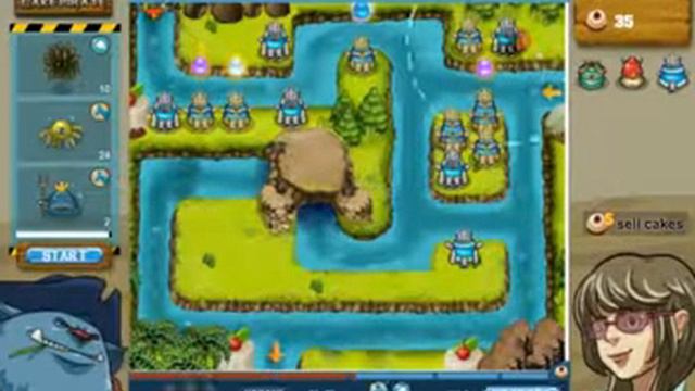 Игра Защита Башни от Пиратов 2 смотреть онлайн