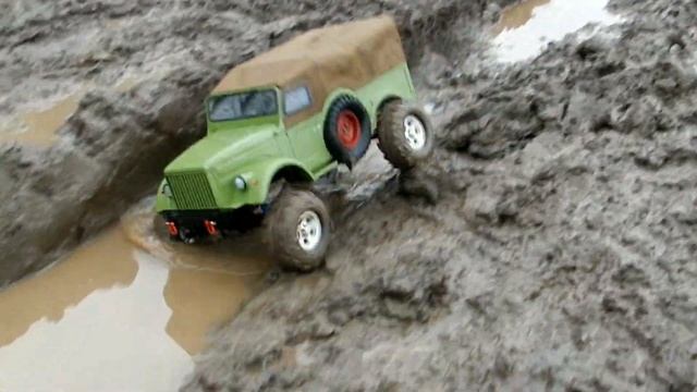 RC Газон гряземес Scale 1 10
