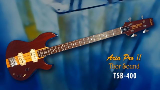 Aria Pro II TSB-400 ThorSound bass guitar смотреть онлайн