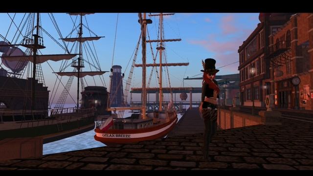 Steampunk Adventure Teleports You To Second Life-Online Virtual World*_* смотреть онлайн