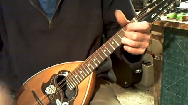 682 German bowlback mandolin смотреть онлайн