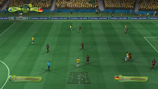 2014 FIFA World Cup Brazil - Brazil vs Germany - [HD FULL Gameplay] смотреть онлайн