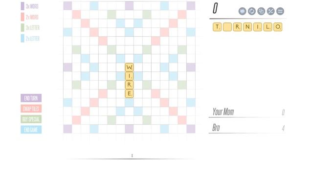 Custom Scrabble Game in Java смотреть онлайн