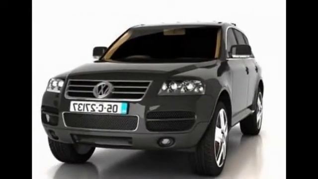 VW Touareg Free 3D Model смотреть онлайн