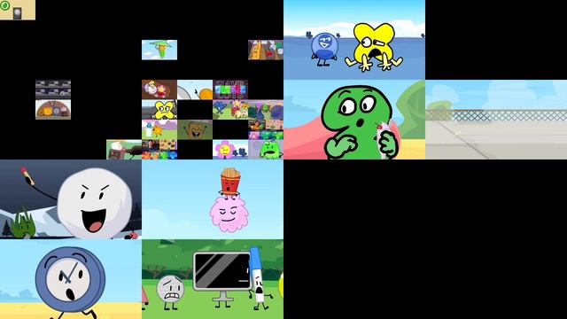 All Battle For Dream Island S1-5 Episodes Playing At Once | Битва За Остров Мечты. Все эпизоды сразу