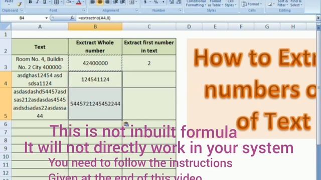 How to Saparate numbers from Text смотреть онлайн