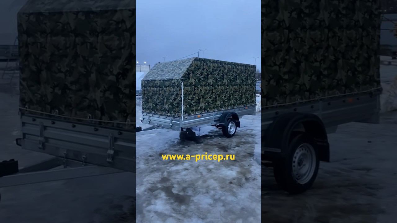 3,5м для снегохода АРИВА УФА Казань Н Челны Чебоксары Ижевск #прицеп #мзса смотреть онлайн