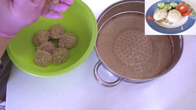 Куриные биточки с овсяными хлопьями. Диета 5 смотреть онлайн