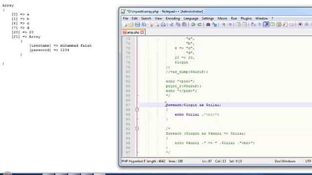 video tutorial berbahasa indonesia php 7 bagian 13 смотреть онлайн