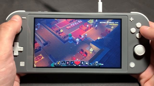 Minecraft Dungeons on Nintendo Switch Lite #9 смотреть онлайн