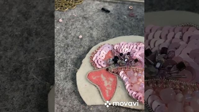 DIY BROOCH. Брошь «Сатиновый мак».Роза Таубаева смотреть онлайн
