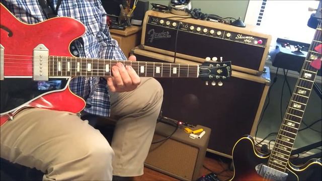 Tom Green.. Coming Home.. 2018 Gibson ES 330 Demo. 1962 Fender Showman Amp.. смотреть онлайн