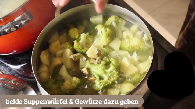 Brokkoli Creme Suppe / Schnell & Sehr Lecker
