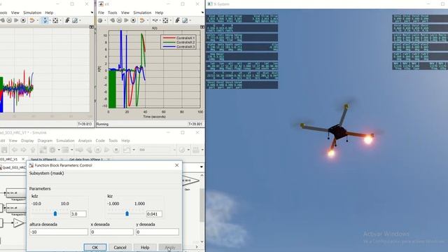 Simulink+Xplane, way points. смотреть онлайн