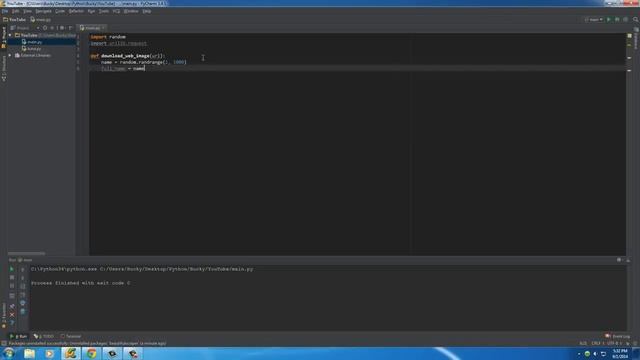 Python Programming Tutorial 22 Download an Image from the Web YouTube смотреть онлайн