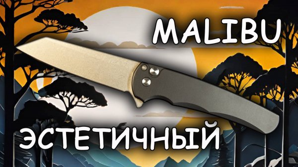 Эстетичный Pro-Tech Malibu | Обзор ножа | Устройство