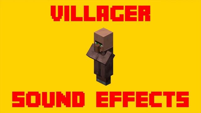 Minecraft Villager Sound Effects! - All Villager SFX For Editing! смотреть онлайн