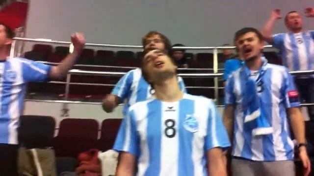 St. Petersburg HC (RUS) vs Grundfos Tatabanya KC (HUN). Фрагмент суппорта смотреть онлайн