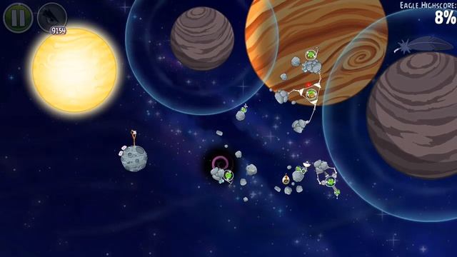 Angry Birds Space HD Solar System (Space Eagle) 100% смотреть онлайн