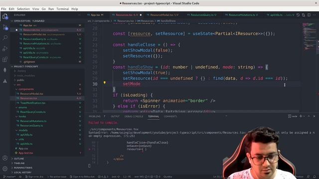 Learn React with Project in Hindi Part-2 (React Hooks, Typescript, react-query, lodash,bootstrap) смотреть онлайн