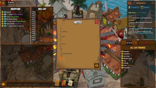 BEST WEREWOLF GAME EVER? | Town Of Salem