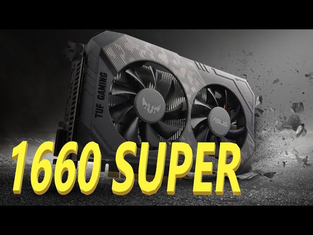 Видеокарта ASUS GeForce GTX 1660 SUPER 6144Mb TUF Gaming (TUF-GTX1660S-6G-GAMING)