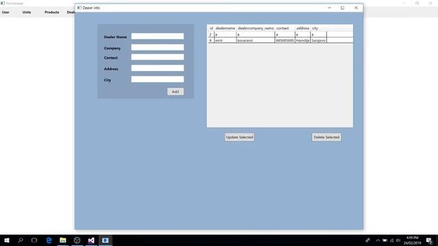 C# WPF - Inventory Managment App