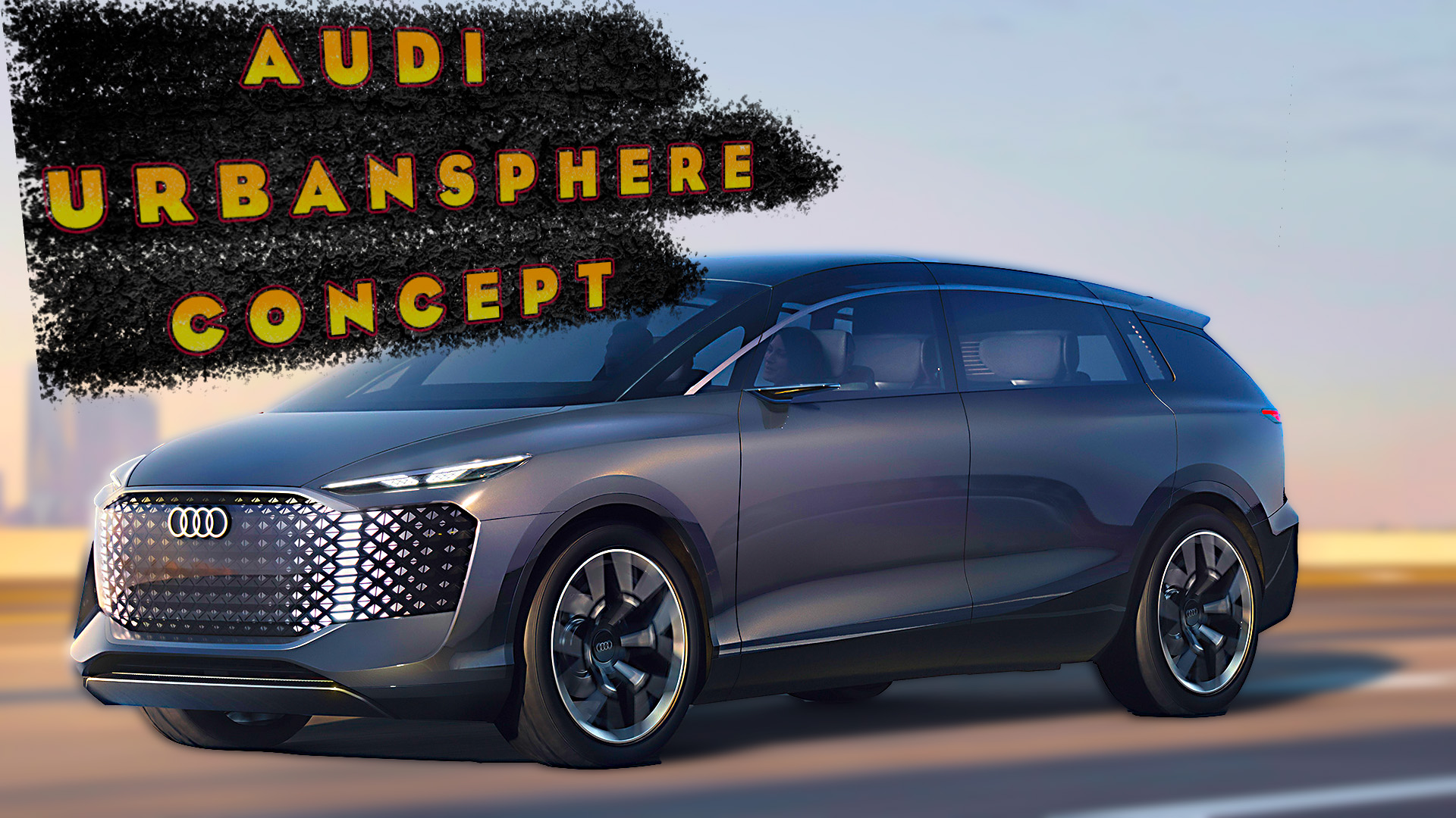Audi Urbansphere Concept - Интерьер, Экстерьер и Сцены вождения! смотреть онлайн