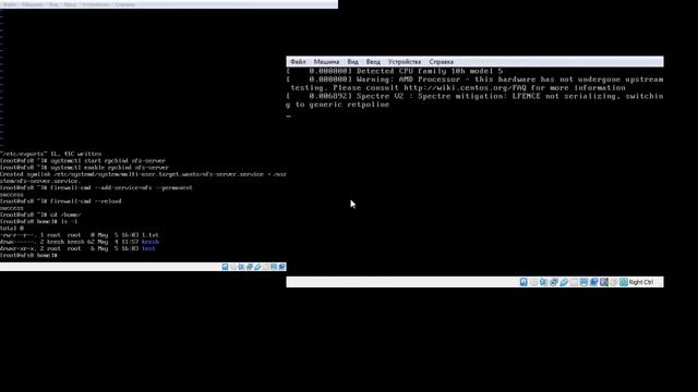Install NFS-server in Centos 8 server смотреть онлайн