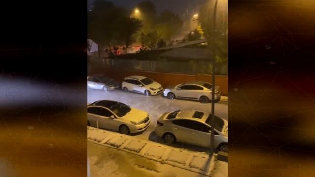 Apocalypse in Turkey! Panic and huge icy rivers instead of streets in Erzurum after hail storm смотреть онлайн