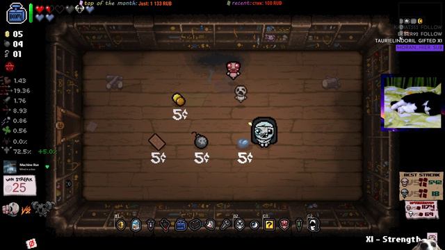 #026 Иден стрик на все главы | Стекло | The Binding of Isaac: Repentance смотреть онлайн