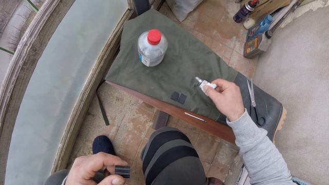 Ремонт рыбацких сапог, просто и надёжно.Как заклеить резиновый сапог