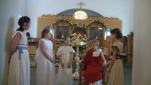 Пасхальный спектакль (храм Вознесения Господня в Сатино-Русском г.Москвы) смотреть онлайн
